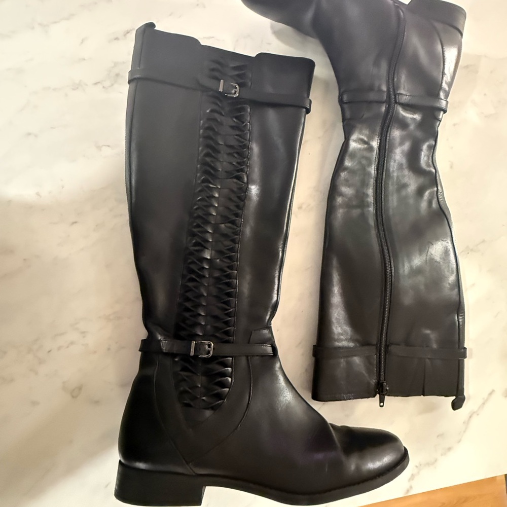 Gianni Bini Black Women's Knee-High Boots size 10